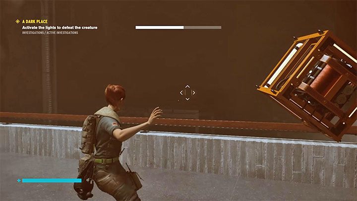 Powróć do składowiska rdzeni, gdyż musisz zabrać ze sobą kolejny, czwarty już rdzeń - Control AWE: Mroczne miejsce (A Dark Place) solucja, opis przejścia - Control - poradnik do gry