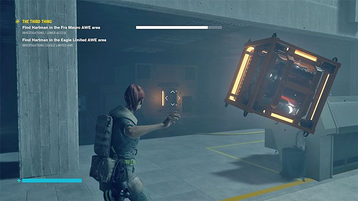 W lokacji z pociągiem do rozwiązania jest nowa zagadka środowiskowa - Control AWE: Trzecia osoba (Fra Mauro) solucja, opis przejścia - Control - poradnik do gry