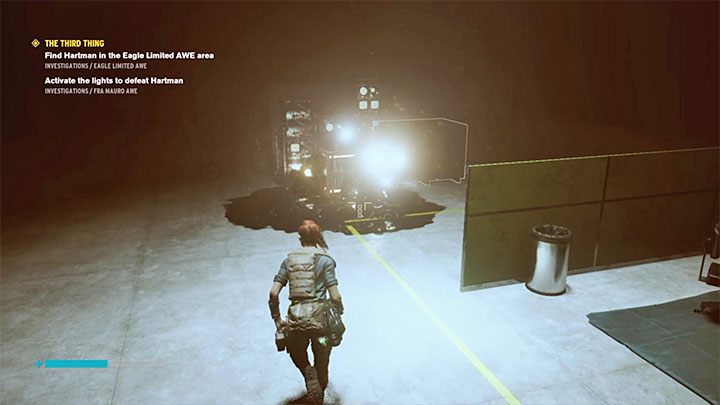 Pozostań w tym samym miejscu i wciśnij przycisk ze strzałką w prawo - Control AWE: Trzecia osoba (Fra Mauro) solucja, opis przejścia - Control - poradnik do gry