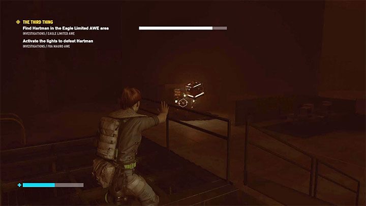 Dotrzyj do platformy ze slotami do umieszczania rdzeni mocy - Control AWE: Trzecia osoba (Fra Mauro) solucja, opis przejścia - Control - poradnik do gry