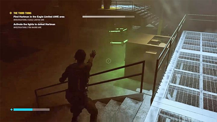 Wyjmij rdzeń mocy z dolnego slotu i umieść go w drugim spośród górnych slotów - Control AWE: Trzecia osoba (Fra Mauro) solucja, opis przejścia - Control - poradnik do gry