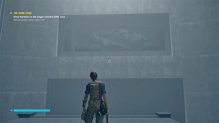 Zanim wyruszysz dalej rozważ skorzystanie z pobliskiego terminalu, który pozwala przyzwać zaprzyjaźnionego rangera - Control AWE: Trzecia osoba (Eagle Limited) solucja, opis przejścia - Control - poradnik do gry