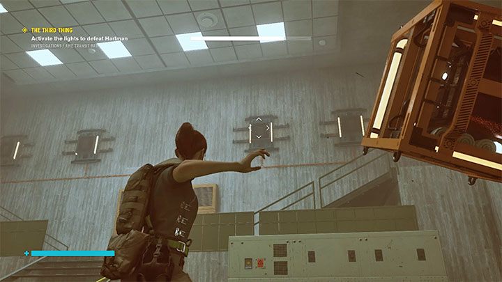 Z rdzeniem dotrzyj szybko do pomieszczenia kontrolnego - Control AWE: Trzecia osoba (Eagle Limited) solucja, opis przejścia - Control - poradnik do gry