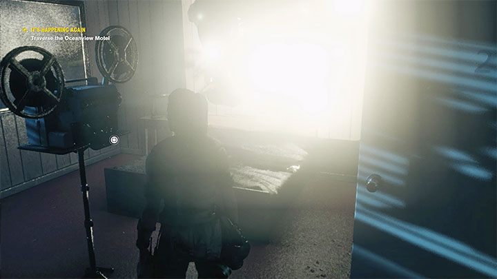 W ostatnim pomieszczeniu (226) wchodź w interakcję z projektorem żeby go obracać - Control AWE: To znowu się dzieje solucja, opis przejścia - Control - poradnik do gry