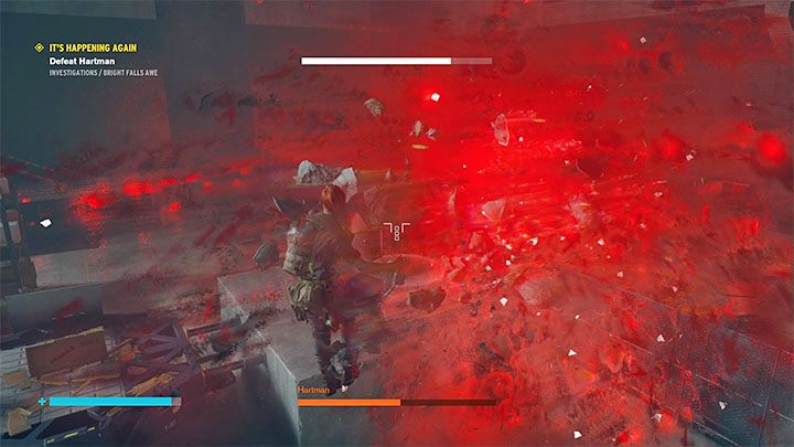 Ostatnich z głównych ataków Hartmana to zbombardowanie okolicy - Control AWE: To znowu się dzieje solucja, opis przejścia - Control - poradnik do gry