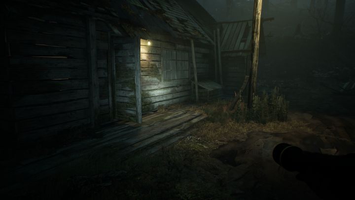 Wyjdź na zewnątrz pomieszczenia i odtwórz kastę - Rozdziały 10 i 11 | Solucja Blair Witch - Blair Witch - poradnik do gry