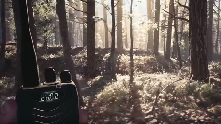 Protagonista nie zdążył na miejsce zbiórki, dlatego samotnie zapuścił się w las - Blair Witch - poradnik do gry