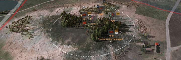 Lider zwiększa poziom doświadczenia jednostek w pobliży, dzięki czemu obrona na wzgórzu będzie prowadzić efektywny ostrzał i dłużej się utrzyma. - Porady na start | Steel Division 2 - Steel Division 2 - poradnik do gry