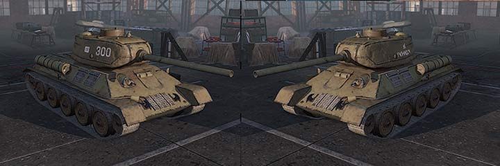 Czołg T34/85 w wersji z roku 1943 (po prawej) oaz z 1944 (po lewej) to podstawowa jednostka tej grupy bojowej. Posiada dobry pancerz oraz działo i jest dostępny w dużej ilości. - 2-ya Gvard. Tankovy Korpus | Dywizje Aliantów w Steel Division 2 - Steel Division 2 - poradnik do gry