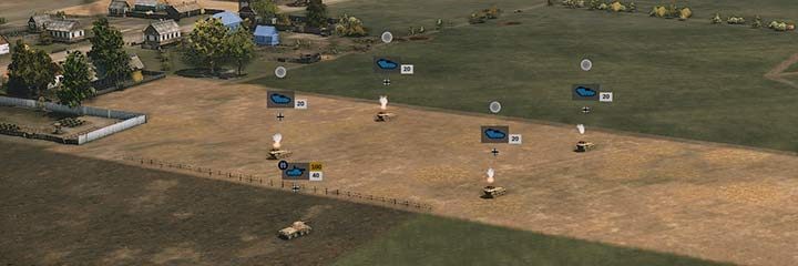 Dobrą kombinacją jest tworzenie bezpiecznej strefy dla twoich dział przeciwpancernych, stanowisk artylerii lub w pobliżu zgrupowań piechoty lub czołgów - Jednostki Przeciwlotnicze (Anti-Air) | Steel Division 2 - Steel Division 2 - poradnik do gry