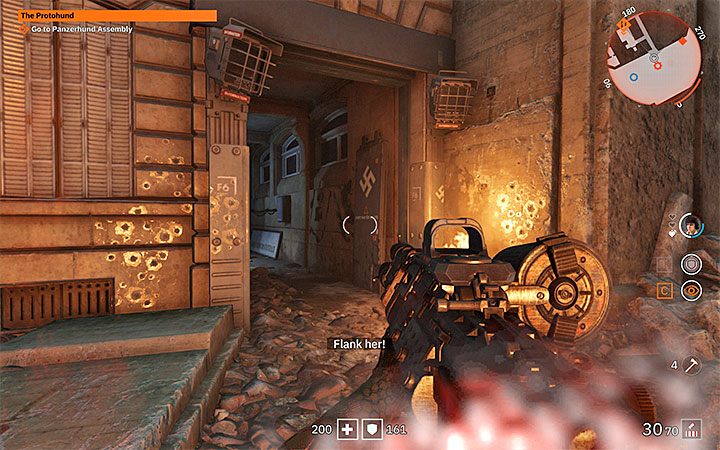 To jeszcze nie koniec misji, bo musisz sabotować produkcję Panzerhundów - The Protohund | Misje poboczne w Wolfenstein Youngblood - Wolfenstein: Youngblood - poradnik do gry