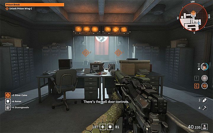 Niezależnie od wybranej trasy przemarszu dotrzyj do windy podróżującej do więzienia - Prison Break | Misje poboczne w Wolfenstein Youngblood - Wolfenstein: Youngblood - poradnik do gry