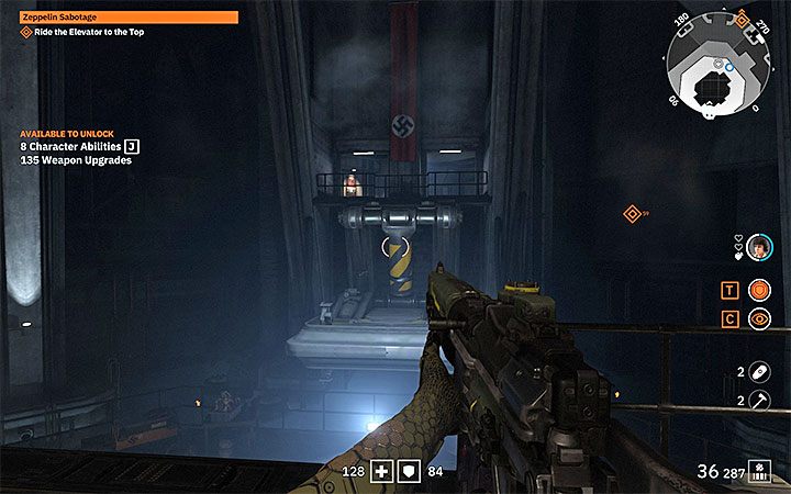 Winda odblokowana została na obrzeżach tej samej lokacji - Zeppelin Sabotage | Misje poboczne w Wolfenstein Youngblood - Wolfenstein: Youngblood - poradnik do gry