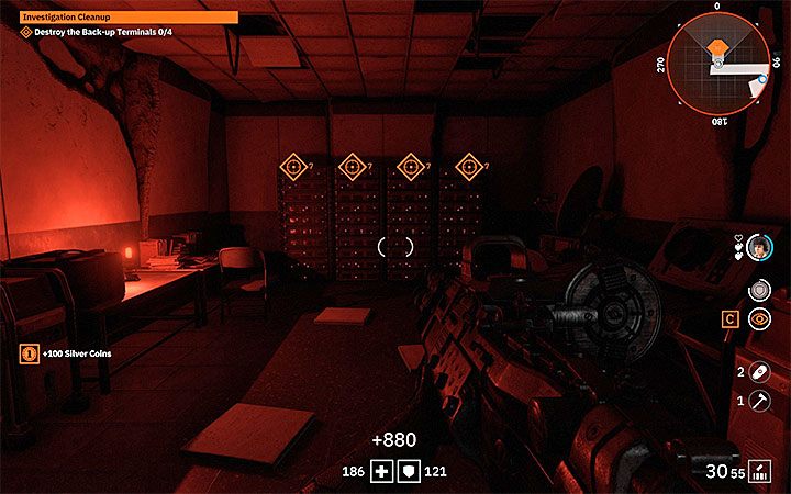 Ostatni cel misji dotyczy zniszczenia serwerów z backupami - Investigation Cleanup | Misje poboczne w Wolfenstein Youngblood - Wolfenstein: Youngblood - poradnik do gry