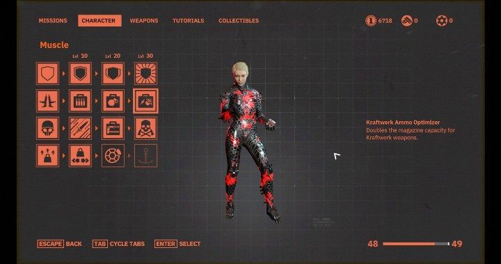 Możesz zwiększyć ilość swojego pancerza rozwijając drzewko umiejętności - Muscle - Walka i skradnie się w Wolfenstein Youngblood - Wolfenstein: Youngblood - poradnik do gry