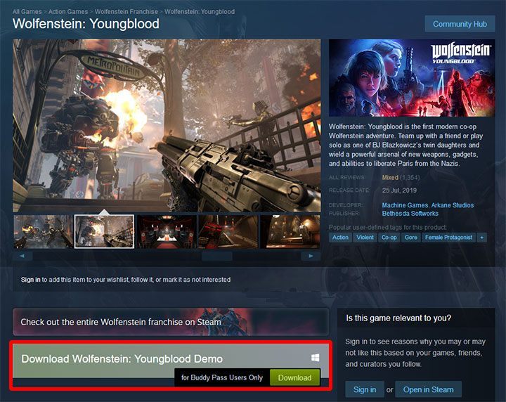 Tak, ale nie jest ona dostepna dla każdego - Wolfenstein: Youngblood - poradnik do gry