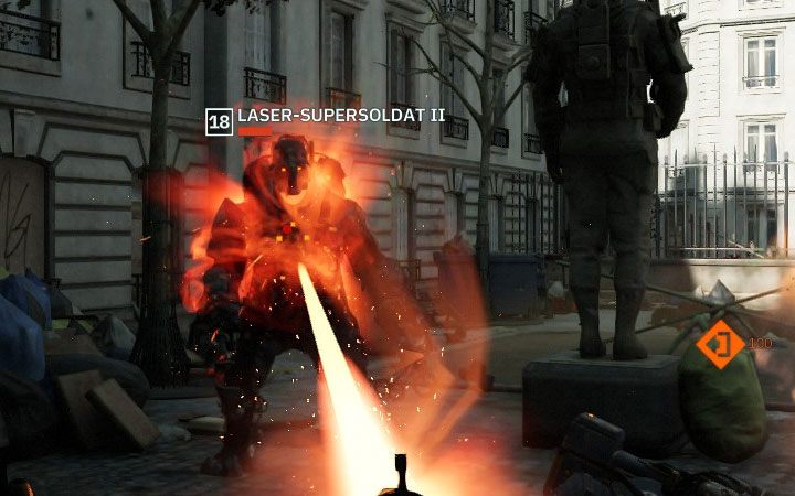 W przypadku przeciwników na zbliżonym lub niższym poziomie doświadczenia gra wyświetla już pełną informację - Co oznaczają czaszki przy nazwach wrogów i misji w Wolfenstein Youngblood? - Wolfenstein: Youngblood - poradnik do gry