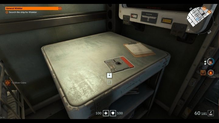 Pierwszą dyskietkę znajdziesz już w pierwszej misji głównej - Der Nachtfalter | Sekrety w Wolfenstein Youngblood - Wolfenstein: Youngblood - poradnik do gry