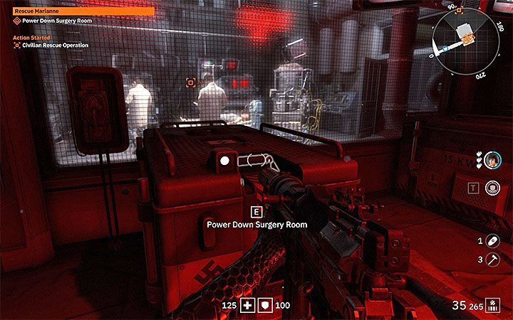 Kontynuuj przebijanie się do tylnej części budynku, przy czym spodziewaj się pojawienia co najmniej jednego Supersoldata - Rescue Marianne | Misje poboczne w Wolfenstein Youngblood - Wolfenstein: Youngblood - poradnik do gry