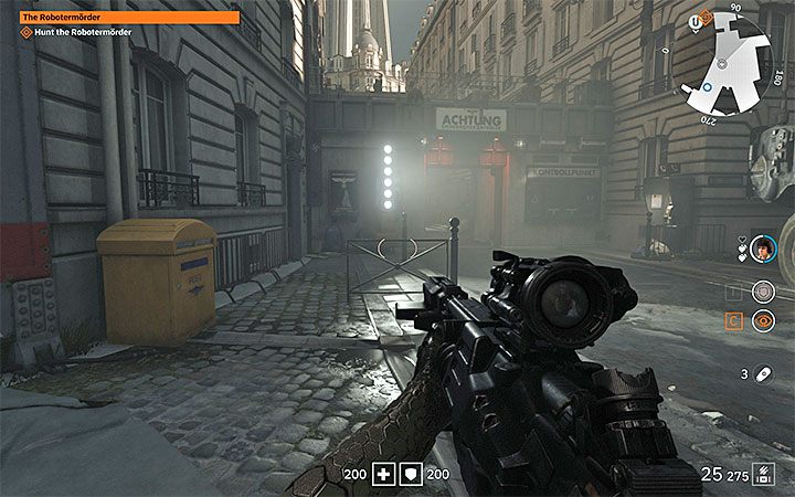 Kto zleca misję: Porozmawiaj z Anais Fontaine w kryjówce w katakumbach - The Robotermorder | Misje poboczne w Wolfenstein Youngblood - Wolfenstein: Youngblood - poradnik do gry