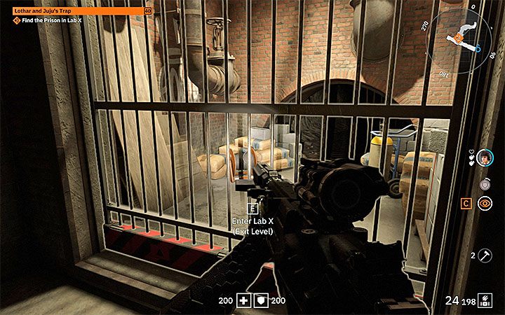 Siostry muszą teraz dotrzeć do więzienia w laboratorium X - Lothar and Jujus Trap | Misje poboczne w Wolfenstein Youngblood - Wolfenstein: Youngblood - poradnik do gry