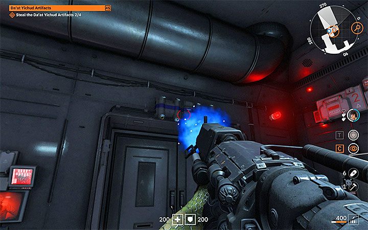Trzeci artefakt jest w obszarze za dużą żółtą bramą - Daat Yichud Artifacts | Misje poboczne w Wolfenstein Youngblood - Wolfenstein: Youngblood - poradnik do gry