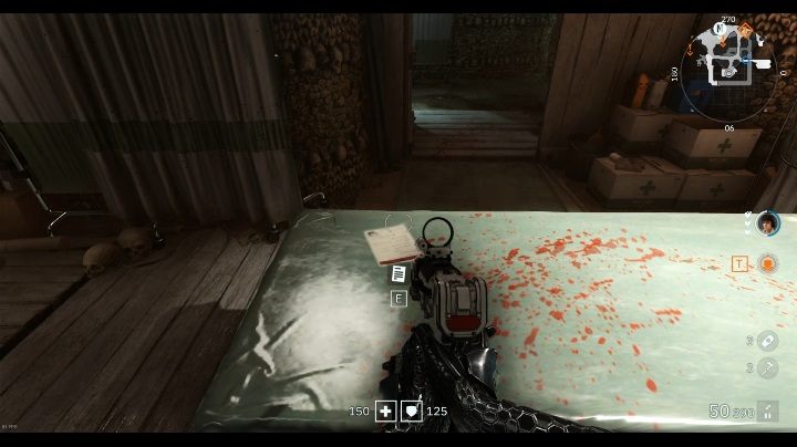 Na stole u medyka czeka na ciebie kolejny dokument - Catacombs | Sekrety w Wolfenstein Youngblood - Wolfenstein: Youngblood - poradnik do gry