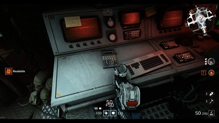 Jeszcze jeden tekst koło zielonych ekranów - Catacombs | Sekrety w Wolfenstein Youngblood - Wolfenstein: Youngblood - poradnik do gry