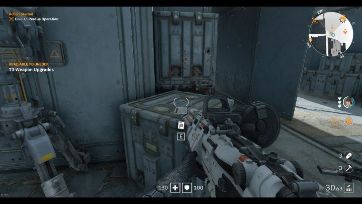 Listę tę znajdziesz pośród metalowych skrzyń pomiędzy kontenerami - Areszt polityczny nr 4 / Detention Area | Sekrety w Wolfenstein Youngblood - Wolfenstein: Youngblood - poradnik do gry