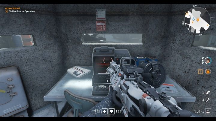 Gazeta ta znajduje się w wieży - Areszt polityczny nr 4 / Detention Area | Sekrety w Wolfenstein Youngblood - Wolfenstein: Youngblood - poradnik do gry