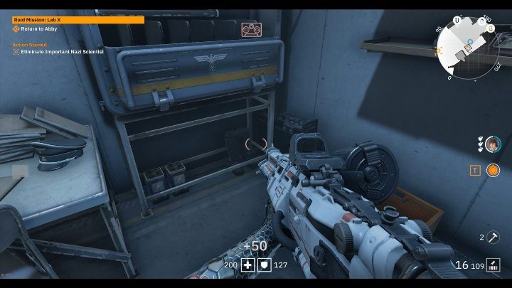 Na szafce koło biurka, znajdziesz ostatni tekst dostępny w tej lokacji - Areszt polityczny nr 4 / Detention Area | Sekrety w Wolfenstein Youngblood - Wolfenstein: Youngblood - poradnik do gry