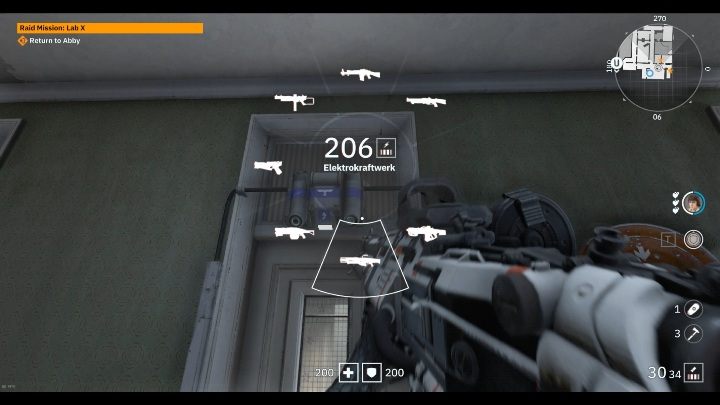 Aby dostać się do tych okularów musisz pierw otworzyć drzwi za pomocą broni - Elektrokraftwerk - Areszt polityczny nr 4 / Detention Area | Sekrety w Wolfenstein Youngblood - Wolfenstein: Youngblood - poradnik do gry