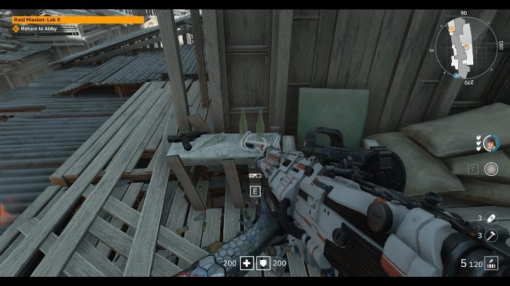 Na stoliku, koło drewnianego domku, znajdziesz okulary - Areszt polityczny nr 4 / Detention Area | Sekrety w Wolfenstein Youngblood - Wolfenstein: Youngblood - poradnik do gry