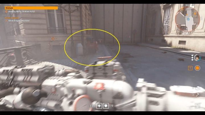 Z boku kamienicy leży czerwona skrzynia, kod do niej to 1234 - Mały Berlin / Little Berlin | Sekrety w Wolfenstein Youngblood - Wolfenstein: Youngblood - poradnik do gry