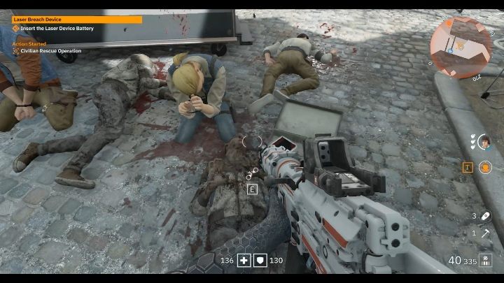 Pamiętnik ten znajdziesz koło więźniów czekających na ratunek, przy schodach - Bulwar Zwycięstwa | Sekrety w Wolfenstein Youngblood - Wolfenstein: Youngblood - poradnik do gry