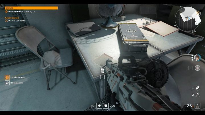 Notatkę tę znajdziesz na podwójnym stole, na którym leży zniszczony wiatrak - Bulwar Zwycięstwa | Sekrety w Wolfenstein Youngblood - Wolfenstein: Youngblood - poradnik do gry