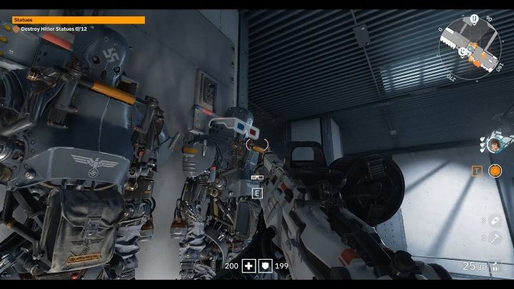 Pewien stylowy robot przywłaszczył sobie twoje okulary - Bulwar Zwycięstwa | Sekrety w Wolfenstein Youngblood - Wolfenstein: Youngblood - poradnik do gry