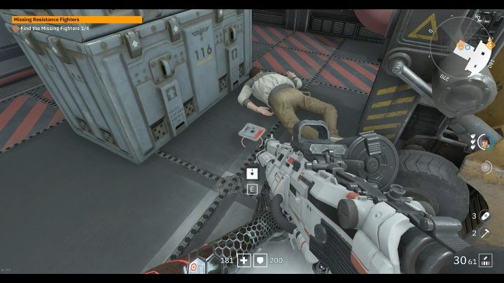 Tę dyskietkę zdobędziesz jedynie podczas wykonywania Missing Resistance Fighters - Brat 3 | Sekrety w Wolfenstein Youngblood - Wolfenstein: Youngblood - poradnik do gry