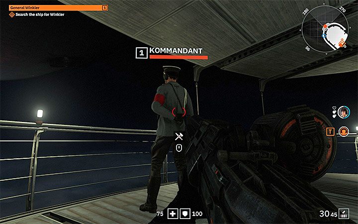 Musisz rozpocząć podróż po zewnętrznych balkonikach sterowca - Der Nachtfalter | Solucja Wolfenstein Youngblood - Wolfenstein: Youngblood - poradnik do gry