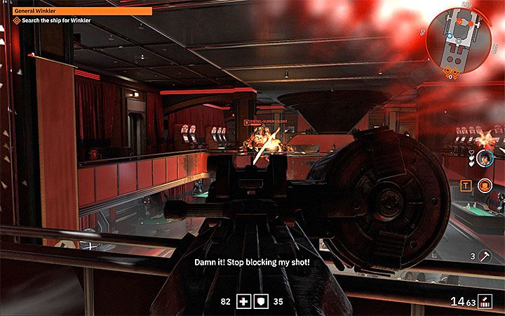 Do atakowania Supersoldata możesz przystąpić od razu lub najpierw trochę poskradać się i np - Der Nachtfalter | Solucja Wolfenstein Youngblood - Wolfenstein: Youngblood - poradnik do gry
