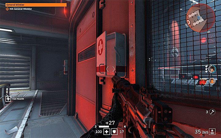 W trakcie walk w dolnym pomieszczeniu kontrolnym mogą pojawić się posiłki - Der Nachtfalter | Solucja Wolfenstein Youngblood - Wolfenstein: Youngblood - poradnik do gry