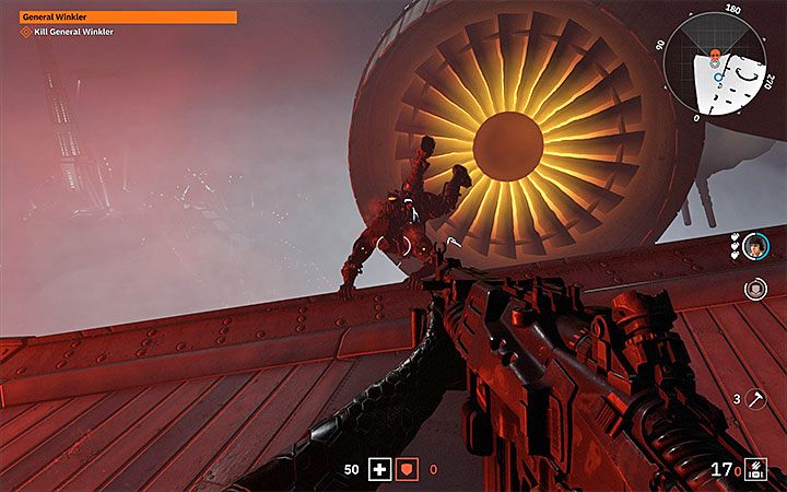 W końcowej fazie bitwy walki przeniosą się na zewnątrz - Der Nachtfalter | Solucja Wolfenstein Youngblood - Wolfenstein: Youngblood - poradnik do gry