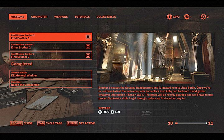 Po tym jak po raz pierwszy odwiedzisz katakumby po zakończeniu misji Riverside załączy się cut-scenka - Catacombs | Solucja Wolfenstein Youngblood - Wolfenstein: Youngblood - poradnik do gry