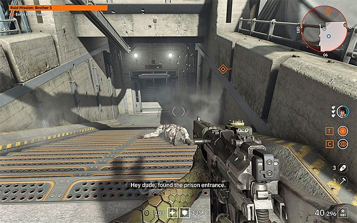 Musisz przebić się przez parking przed budynkiem więzienia - Raid Mission: Brother 1 | Solucja Wolfenstein Youngblood - Wolfenstein: Youngblood - poradnik do gry