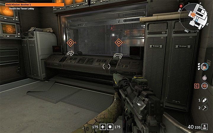 Kontynuuj przemarsz w stronę lobby, w trakcie którego oprócz żołnierzy będą pojawiały się też m - Raid Mission: Brother 1 | Solucja Wolfenstein Youngblood - Wolfenstein: Youngblood - poradnik do gry