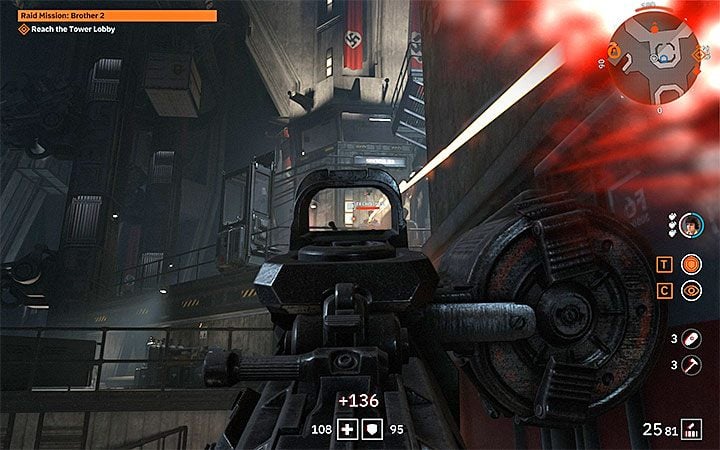 Rozpoczynasz na dolnych poziomach Brata 2 - Raid Mission: Brother 2 | Solucja Wolfenstein Youngblood - Wolfenstein: Youngblood - poradnik do gry