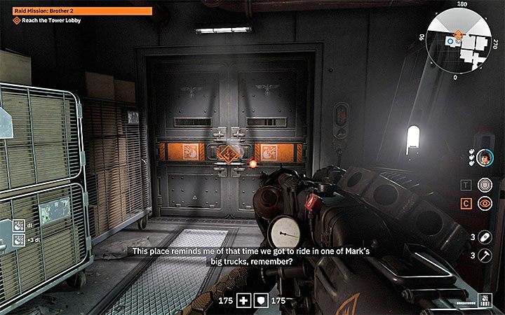 W nowym pomieszczeniu znajdziesz ciężką broń Dieselkraftwerk - Raid Mission: Brother 2 | Solucja Wolfenstein Youngblood - Wolfenstein: Youngblood - poradnik do gry