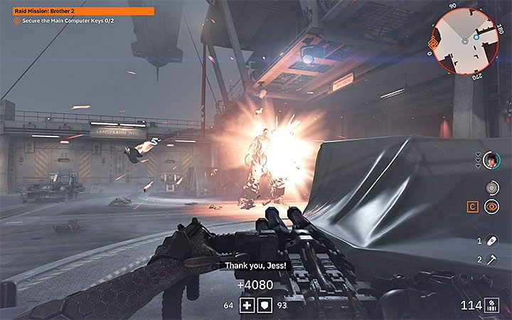 Nie zapominaj w trakcie walk o ścisłej współpracy między siostrami - Raid Mission: Brother 2 | Solucja Wolfenstein Youngblood - Wolfenstein: Youngblood - poradnik do gry