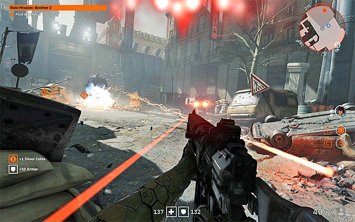 Drugi sposób to pokonanie wrogów przy głównej bramie do Brata 3 - Raid Mission: Brother 3 | Solucja Wolfenstein Youngblood - Wolfenstein: Youngblood - poradnik do gry