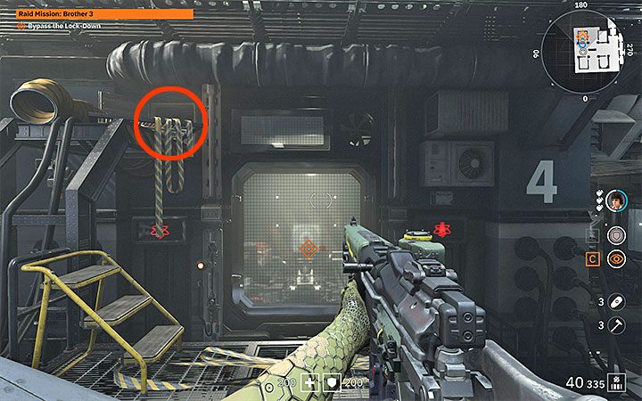 Raz jeszcze proponujemy rozważyć skradanie się, szczególności że zdecydowaną większość wrogów można zabić broniami do rzucania - Raid Mission: Brother 3 | Solucja Wolfenstein Youngblood - Wolfenstein: Youngblood - poradnik do gry